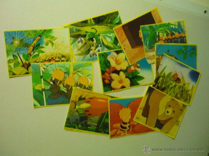 Coleccionismo cromos antiguos: LOTE CROMOS LA ABEJA MAYA .-DANONE - Foto 1