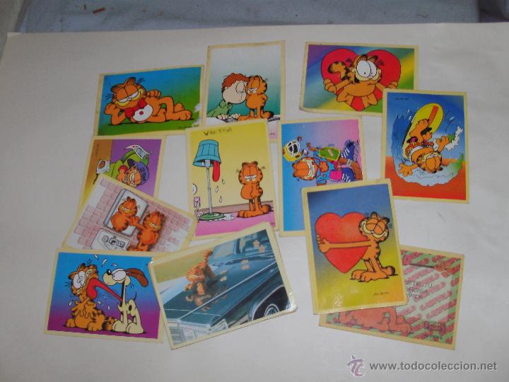 Coleccionismo cromos antiguos: LOTE DE CROMOS GARFIELD - - Foto 1