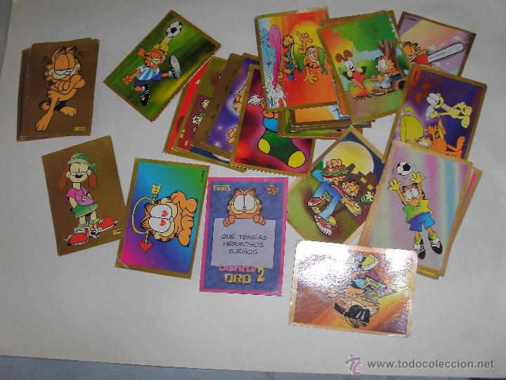 Coleccionismo cromos antiguos: LOTE DE CROMOS GARFIELD - - Foto 1
