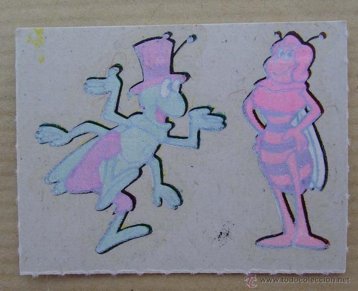 Coleccionismo cromos antiguos: Cromo calcomania el mundo de Maya de danone - Foto 1