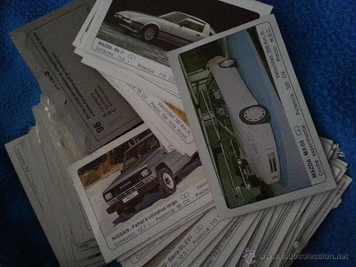 Coleccionismo cromos antiguos: cromos coches / ediciones unidas 1986 - Foto 1