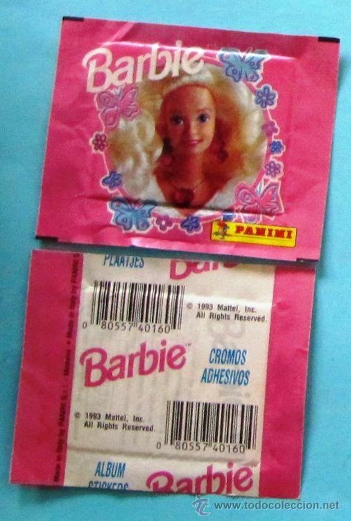Coleccionismo cromos antiguos: SOBRE CON CROMOS BARBIE. PANINI, 1993. - Foto 1