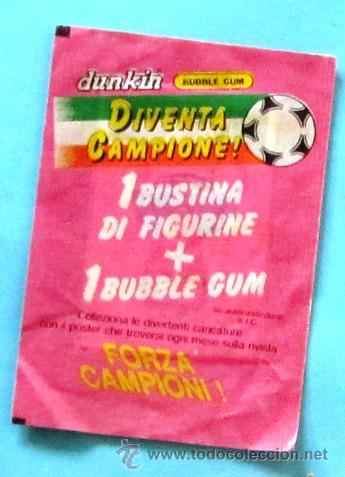 Coleccionismo cromos antiguos: SOBRE CON CROMOS. DIVENTA CAMPIONE. DUNKIN.
