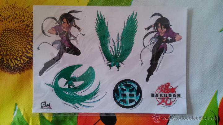 Coleccionismo cromos antiguos: PEGATINAS BAKUGAN - Foto 1