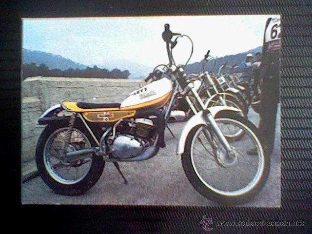 Coleccionismo cromos antiguos: cromo premium pastelitos Bimbo mundo de las motos nunca pegado n&ordm; 71 yamaha trial