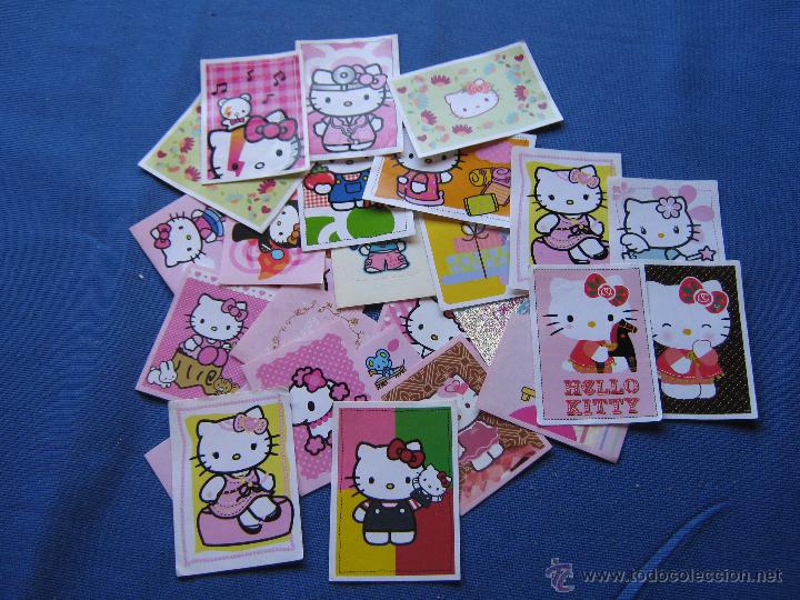 Coleccionismo cromos antiguos: LOTE CON 28 CROMOS DE HELLO KITTY - Foto 1