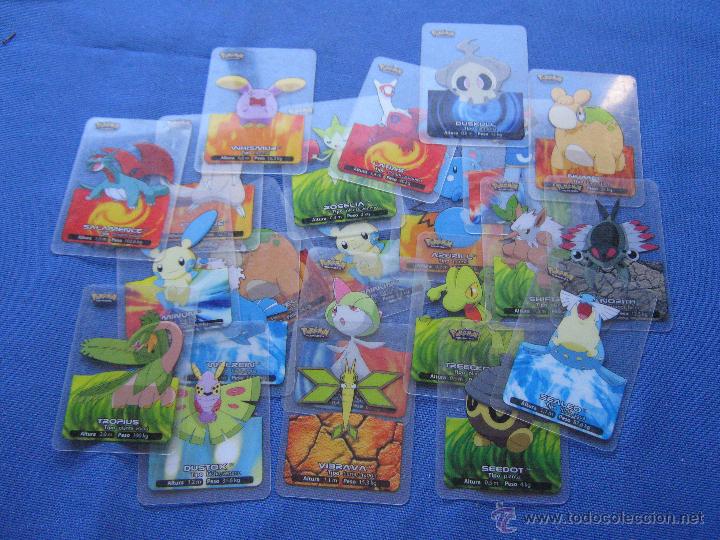 Coleccionismo cromos antiguos: LOTE CON 22 CROMOS DE POKEMON - Foto 1
