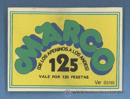 Coleccionismo cromos antiguos: Marco - Vale de 125 ptas - Philips - DANONE &iexcl;Impecable! - Foto 1