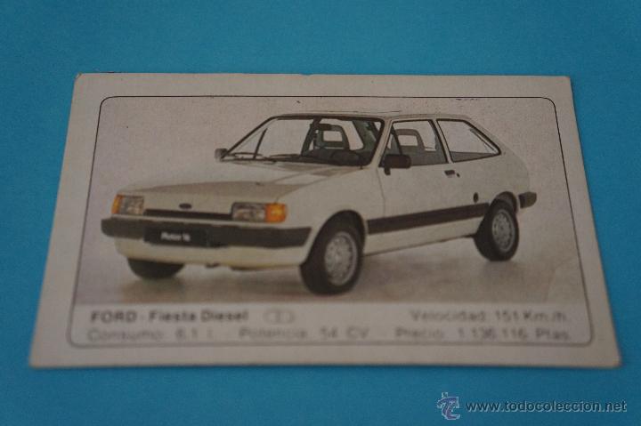 Coleccionismo cromos antiguos: CROMO DE:COCHES,FORD,(DESPEGADO),N&ordm;56,DEL ALBUM,COCHES,A&Ntilde;O 1986,DE EDICIONES UNIDAS S.A.