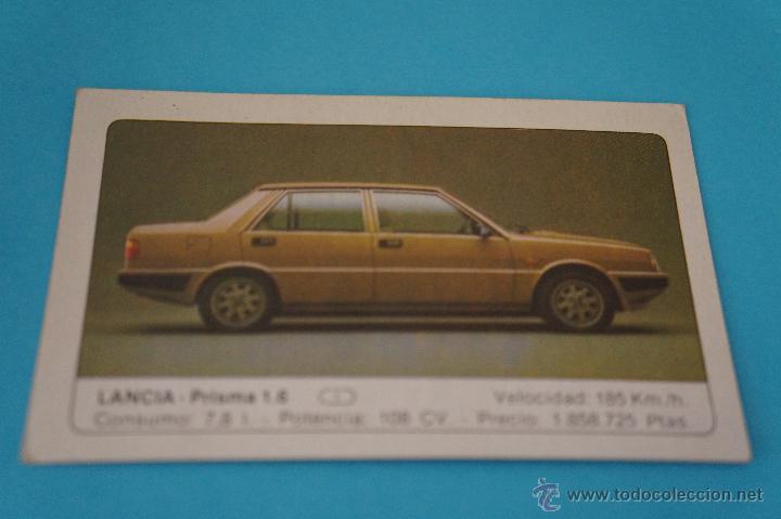Coleccionismo cromos antiguos: CROMO DE:COCHES,LANCIA,(DESPEGADO),N&ordm;73,DEL ALBUM,COCHES,A&Ntilde;O 1986,DE EDICIONES UNIDAS S.A.