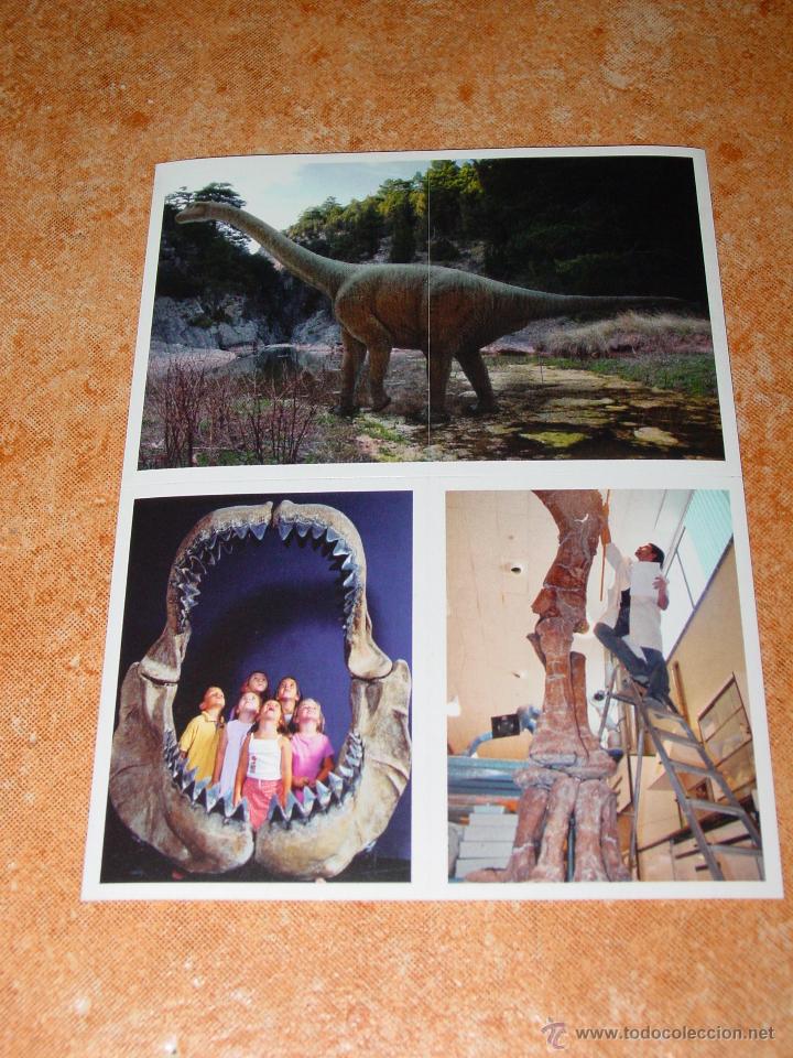 Coleccionismo cromos antiguos: LOTE 4 CROMOS ESPECIALES DE LA COLECCI&Oacute;N DE MARCA: DINOSAURIOS, N&Uacute;MEROS: E2 - E9 - E10 - E16 - Foto 1