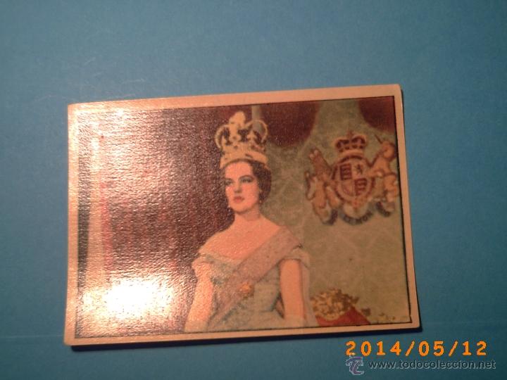 Collectable Antique Stickers: CROMO N&ordm; 90 - LOS JOVENES A&Ntilde;OS DE UNA REINA-