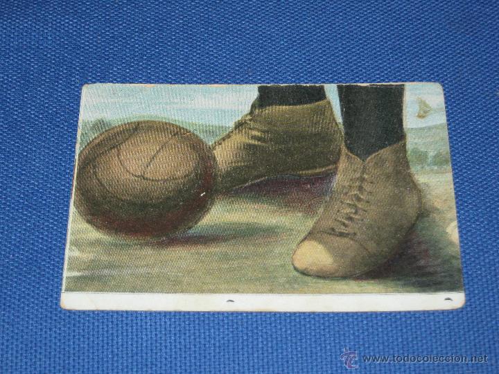 Coleccionismo Cromos antiguos: CROMO CHOCOLATE JAIME BOIX - BARCELONA - ENSE&Ntilde;ANZA DEL JUEGO DEL FOOT BALL N&ordm; 30