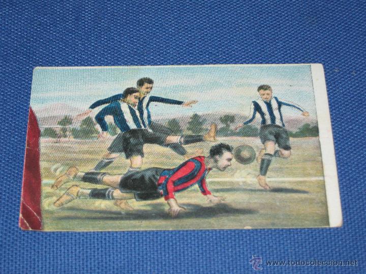 Coleccionismo Cromos antiguos: CROMO CHOCOLATE JAIME BOIX - BARCELONA - ENSE&Ntilde;ANZA DEL JUEGO DEL FOOT BALL N&ordm; 50