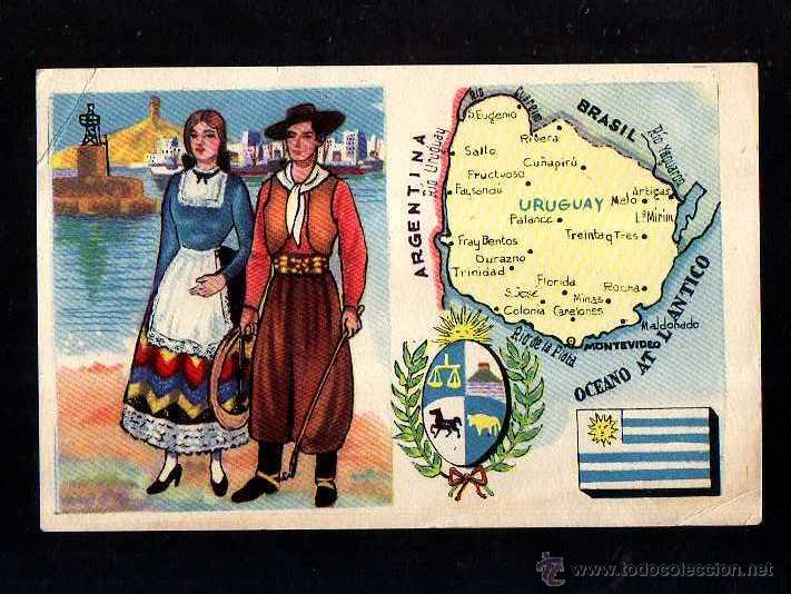 Coleccionismo cromos antiguos: Cromo Geregumil. Uruguay - Foto 1