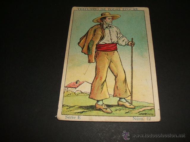 Collezionismo Figurine antiche: EXTREMADURA CACERES BADAJOZ TIPO EXTREME&Ntilde;O CROMO CHOCOLATES JUNCOSA A&Ntilde;OS 20