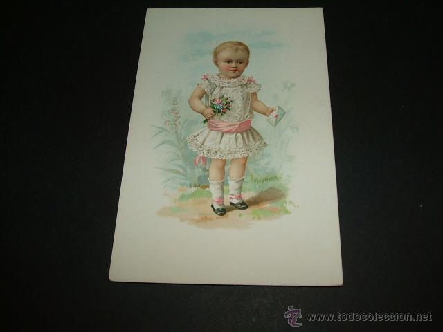 Coleccionismo cromos antiguos: CROMO SIGLO XIX - Foto 1