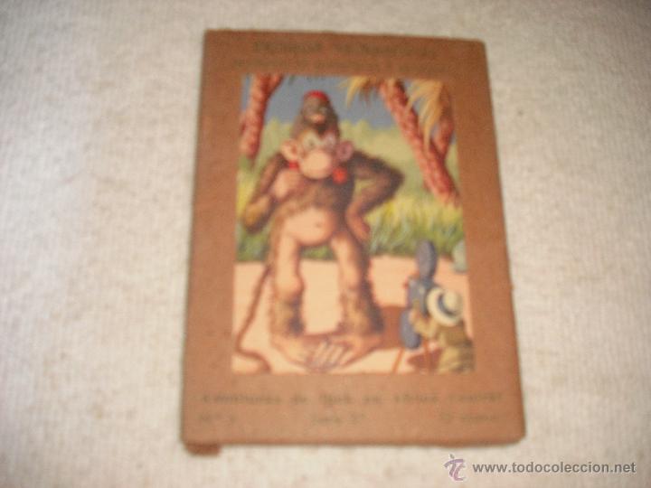 Colecionismo Cromos antigos: CROMOS RECREATIVOS N&ordm; 3 AVENTURAS DEDICK EN AFRICA CENTRAL  COLECCION 12 CROMOS
