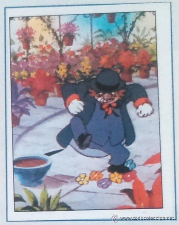 Colecionismo Cromos antigos: EL MISTERIO DE LA FLOR MAGICA PANINI CROMO N 55