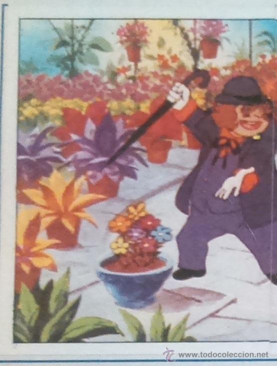 Colecionismo Cromos antigos: EL MISTERIO DE LA FLOR MAGICA PANINI CROMO N 53