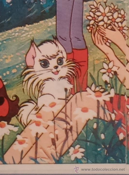 Colecionismo Cromos antigos: EL MISTERIO DE LA FLOR MAGICA PANINI CROMO N 5