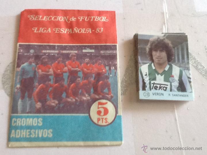 Collectable Antique Stickers: 1 cromo racing de santander1983 a&ntilde;o 83 mirete regalo sobre vac&iacute;o de la coleccion selecci&oacute;n espa&ntilde;ola