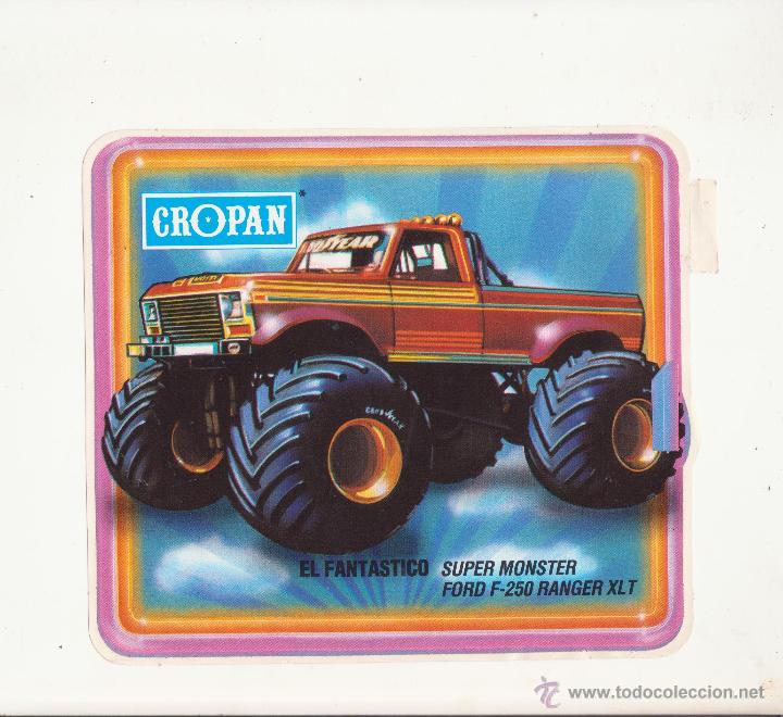 Coleccionismo Cromos antiguos: maxiadhesivo cropan los coches mas fantasticos del mundo