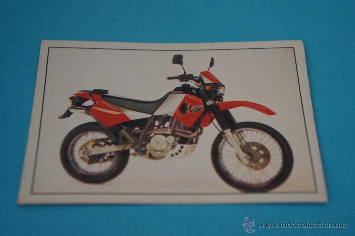 Coleccionismo cromos antiguos: CROMO DE:MOTOS,CAGIVA,(SIN PEGAR),N&ordm;154,DEL ALBUM,SUPER MOTO,DE PANINI