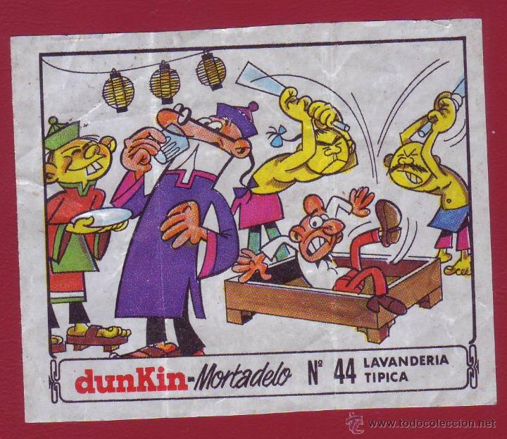 Coleccionismo cromos antiguos: DUNKIN - MORTADELO - UN CROMO 44 - Foto 1