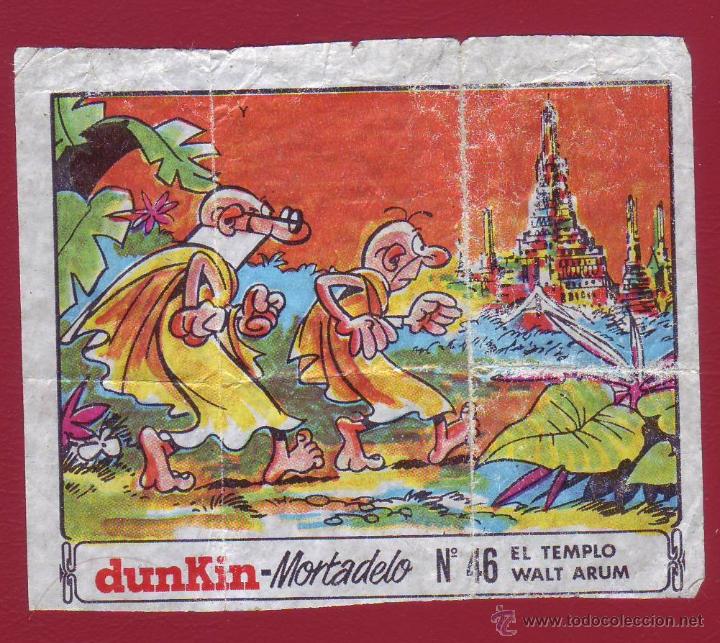 Coleccionismo cromos antiguos: DUNKIN - MORTADELO - UN CROMO 46 - Foto 1