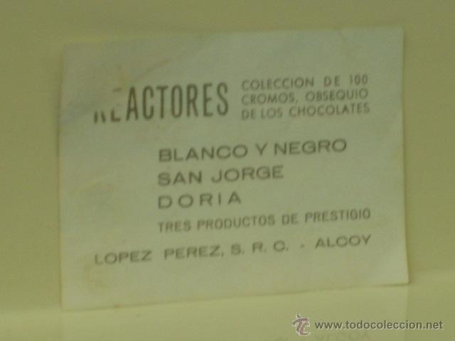 Coleccionismo cromos antiguos: CROMO N&ordm; 1 COLECCION REACTORES - Foto 2