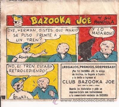 Coleccionismo cromos antiguos: HISTORIETA DE BAZOOKA JOE - Foto 1