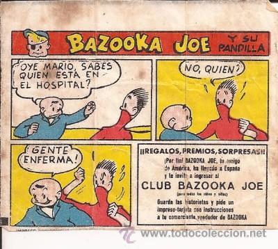 Coleccionismo cromos antiguos: HISTORIETA DE BAZOOKA JOE - Foto 1