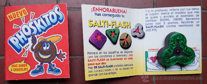 Coleccionismo cromos antiguos: Phoskitos 2 Salti Flash, a&ntilde;o 95 - Foto 1