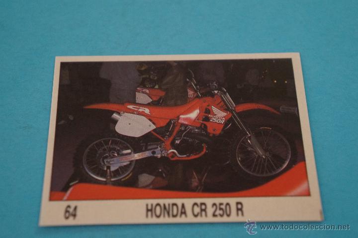 Coleccionismo cromos antiguos: CROMO DE MOTOS HONDA SIN PEGAR N&ordm; 64 A&Ntilde;O 1989 DEL ALBUM MOTOCICLISMO DE MILANO