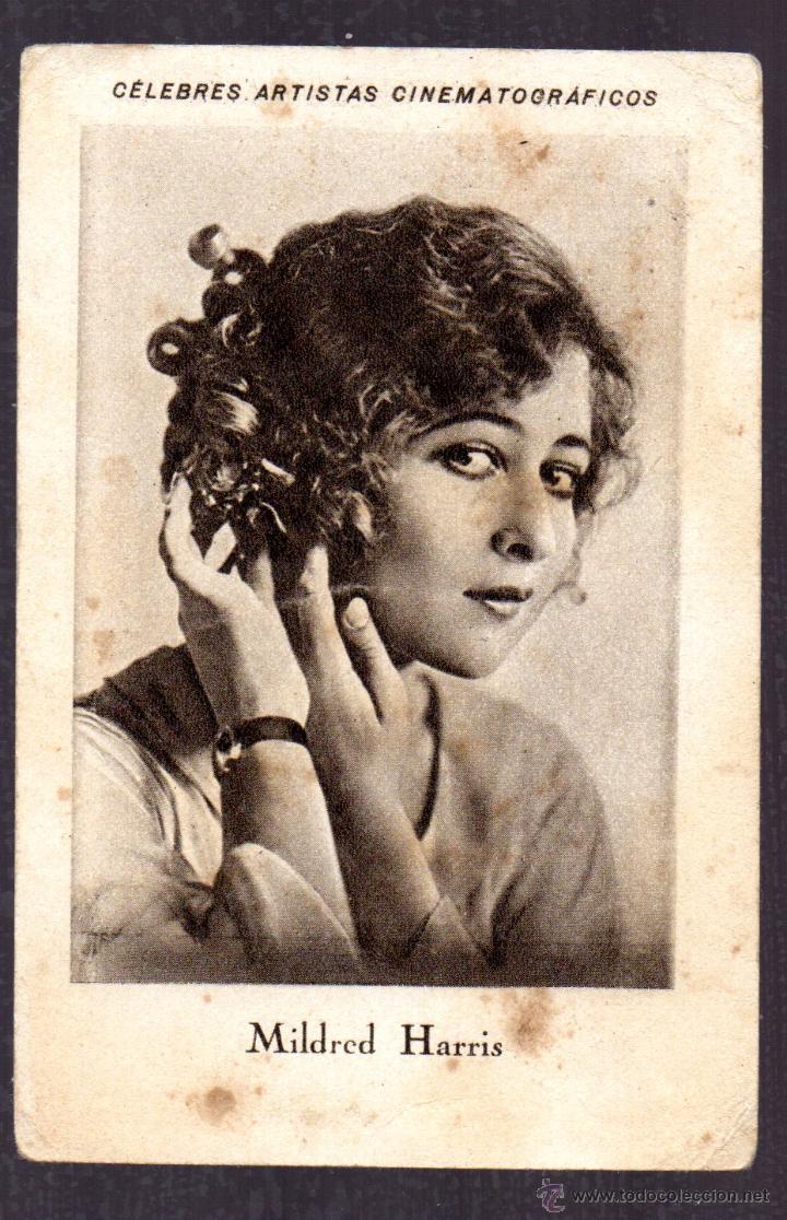 Colecionismo Cromos antigos: CHOCOLATE E. JUNCOSA CELEBRES ARTISTAS CINEMATOGRAFICOS MILDRED HARRIS SERIE B N&ordm; 5