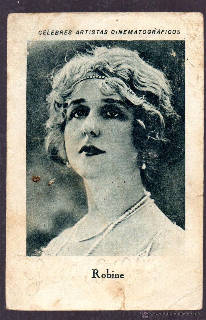 Colecionismo Cromos antigos: CHOCOLATE E JUNCOSA CELEBRES ARTISTAS CINEMATOGRAFICOS ROBINE SERIE C N&ordm; 7