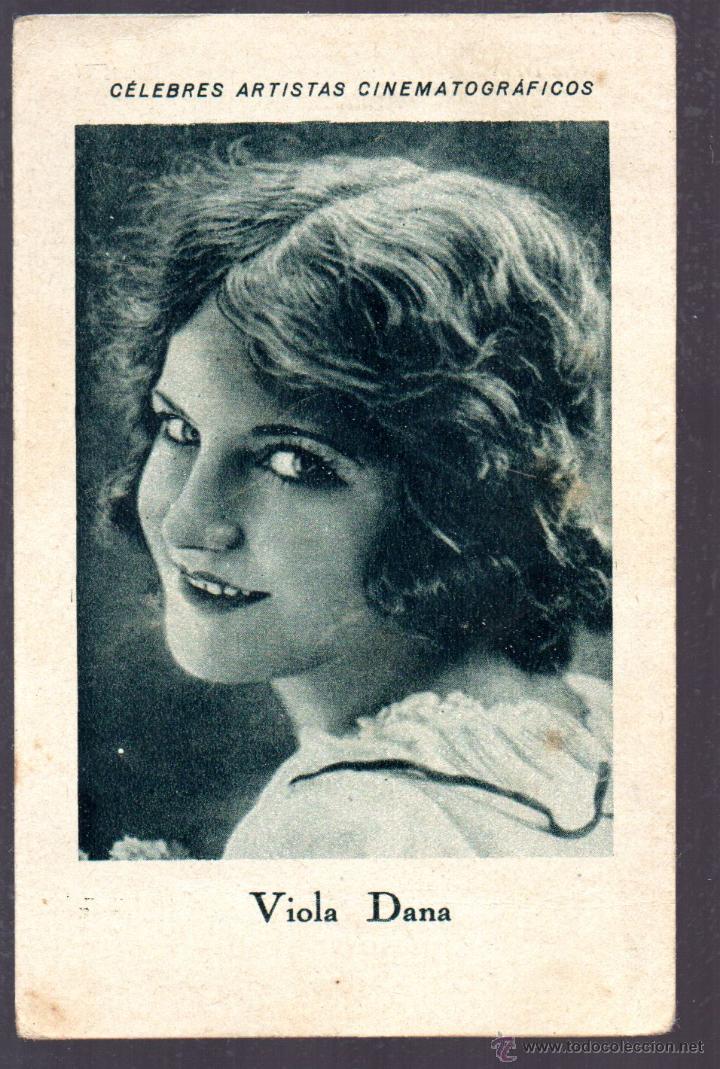 Colecionismo Cromos antigos: CHOCOLATE E JUNCOSA CELEBRES ARTISTAS CINEMATOGRAFICOS VIOLA DANA SERIED N&ordm; 17