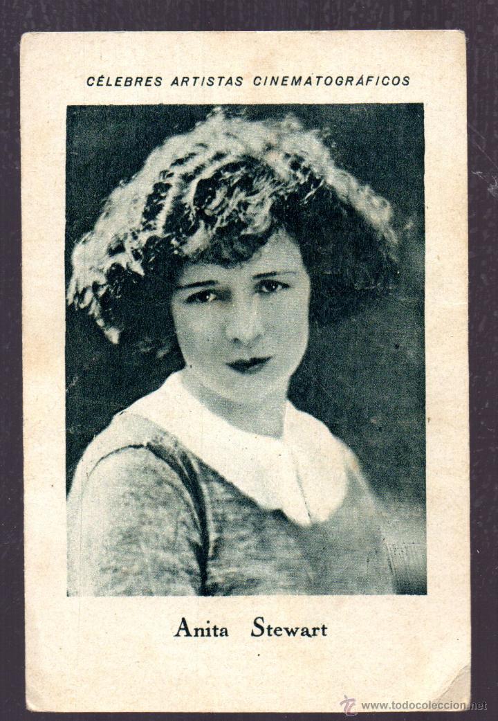 Colecionismo Cromos antigos: CHOCOLATE E JUNCOSA CELEBRES ARTISTAS CINEMATOGRAFICOS ANITA STEWART SERIE D N&ordm; 11
