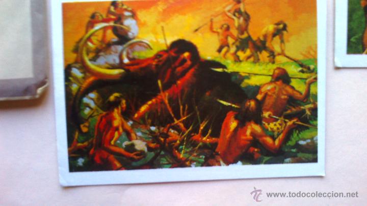 Coleccionismo cromos antiguos: sobre con 3 cromos de SUPER CROMO - Foto 2