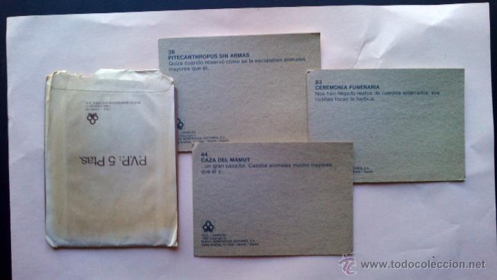 Coleccionismo cromos antiguos: sobre con 3 cromos de SUPER CROMO - Foto 5