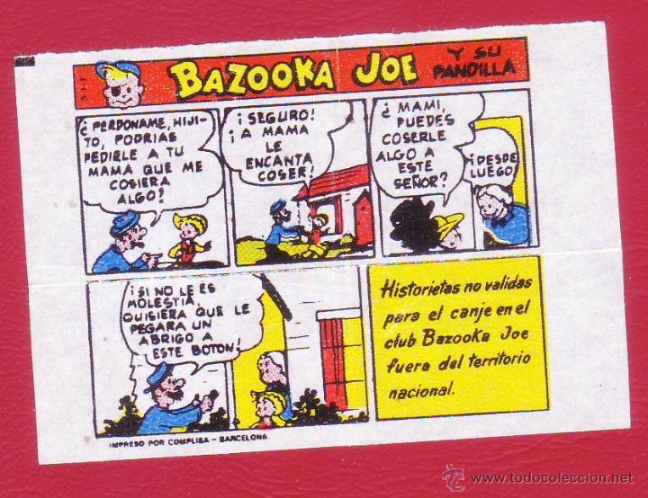 Coleccionismo cromos antiguos: BAZOOKA JOE Y SU PANDILLA - 1 CROMO CHICLE - Foto 1