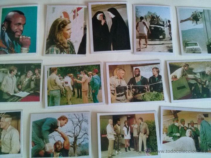 Coleccionismo cromos antiguos: 20 CROMOS DE LA SERIE EL EQUIPO A - Foto 2