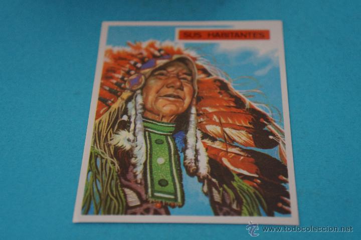 Coleccionismo cromos antiguos: CROMO DE:AM&Eacute;RICA Y SUS HABITANTES,(SIN PEGAR),N&ordm;43,DEL ALBUM,AM&Eacute;RICA Y SUS HABITANTES,DE MAGA