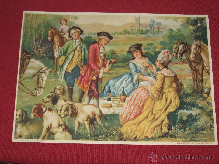 Sammeln alte Sammelbilder: LAMINA CROMO DE GRAN TAMA&Ntilde;O 17X24 - PRECIOSA - A&Ntilde;OS 60