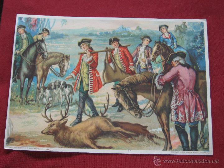 Sammeln alte Sammelbilder: LAMINA CROMO DE GRAN TAMA&Ntilde;O 17X24 - PRECIOSA - A&Ntilde;OS 60