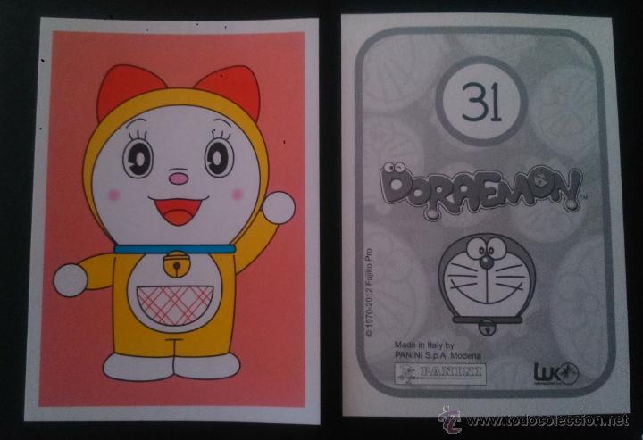 Coleccionismo cromos antiguos: DORAEMON PANINI 2012 CROMO N 31 - Foto 1