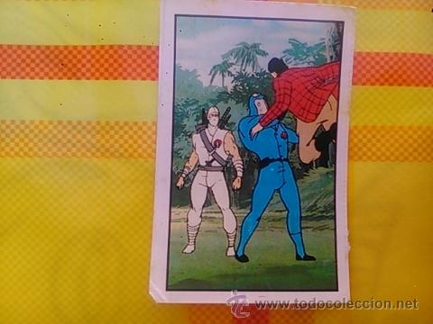 Coleccionismo cromos antiguos: gijoe phoskitos n 134