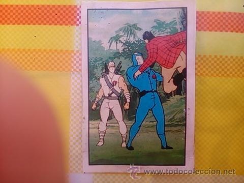 Coleccionismo cromos antiguos: gijoe phoskitos n 134