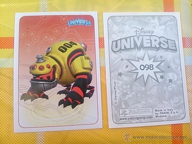 Coleccionismo cromos antiguos: disney universe panini n 98 - Foto 1